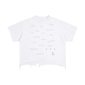 I Am Tee - Distressed White
