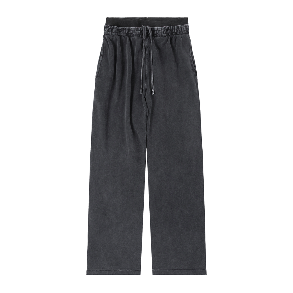 Vintage Wash Double Waist Sweat - Subtle Backside Signature Logo