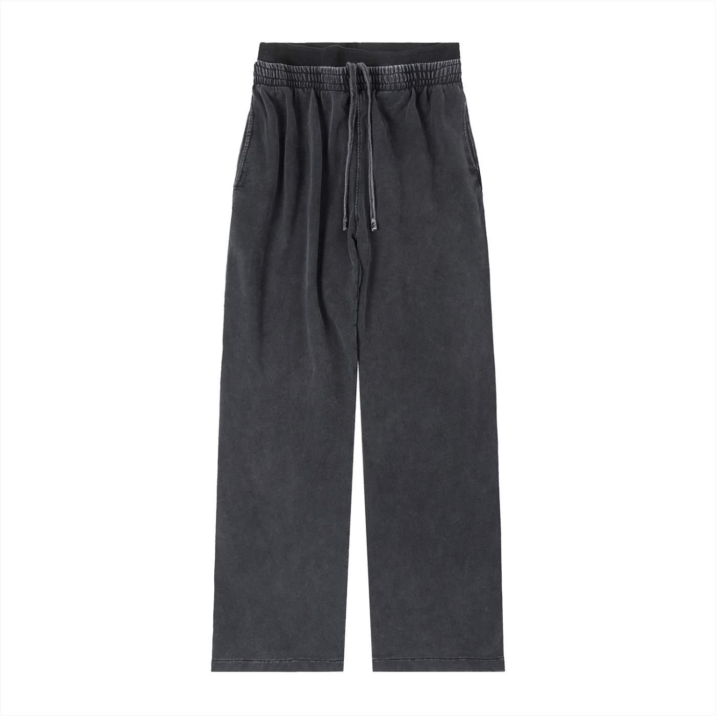 Vintage Wash Double Waist Sweat - Subtle Backside Signature Logo
