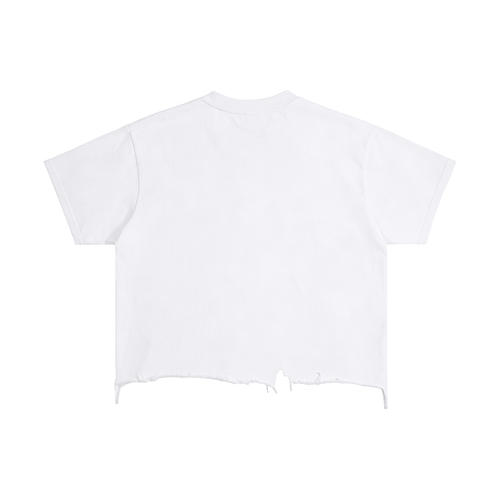 I Am Tee - Distressed White