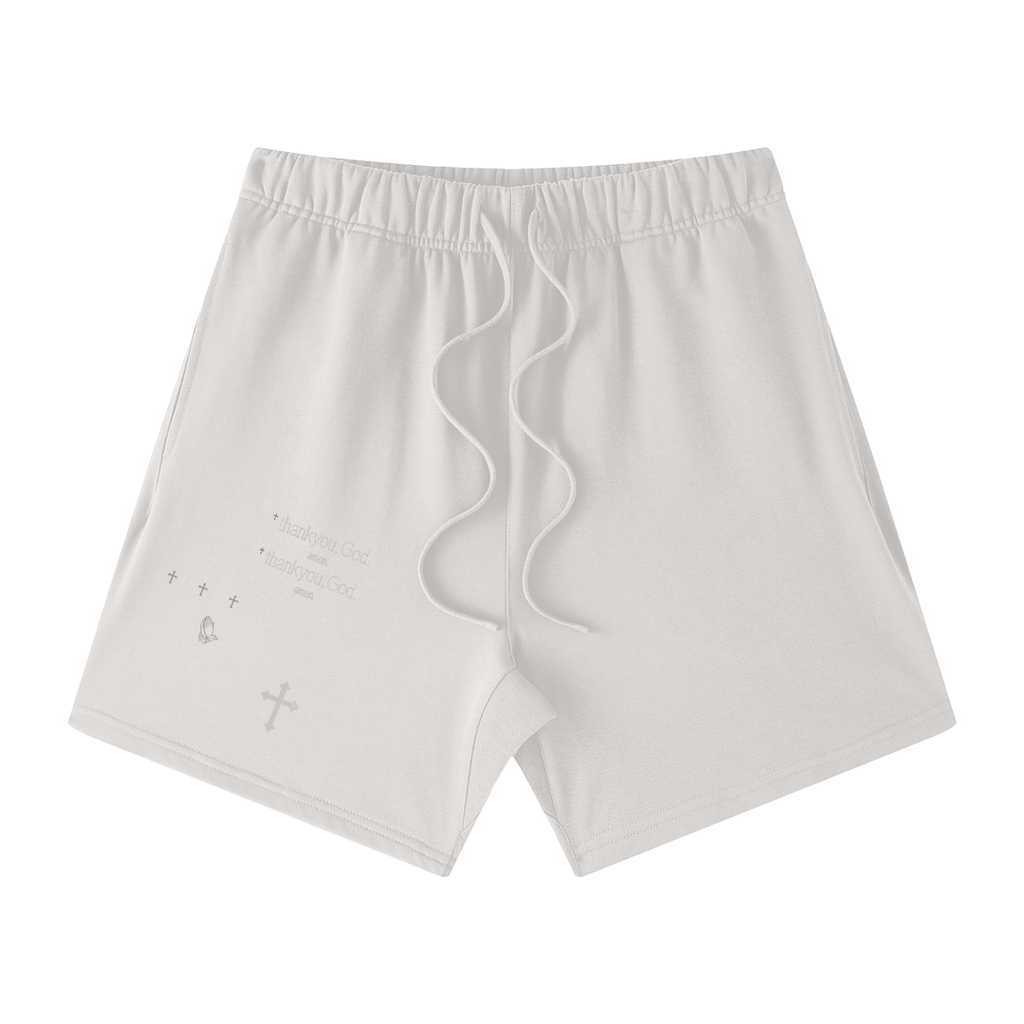 Dainty Sticker Shorts - Oat